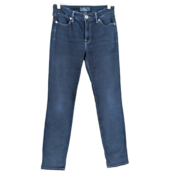 Lucky Brand Womens Hayden Skinny Ankle Montana Dark‎ Wash High Rise Jeans 4/27 - Picture 3 of 12